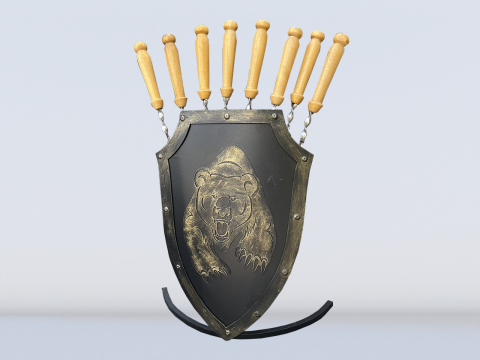 Подставка с шампурами "Легион"