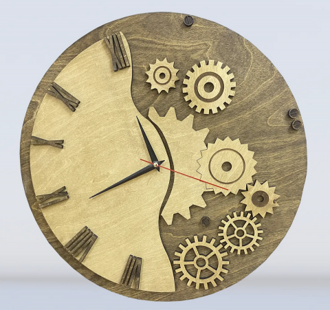 Часы Шестерни