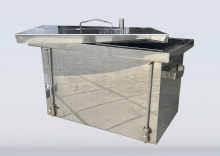 Коптильня из нержавеющей стали