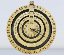 Часы вечный календарь